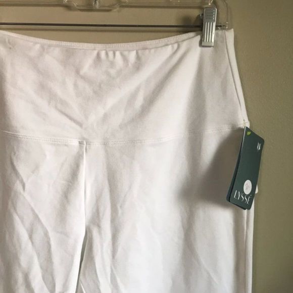 NWT Lysse large white workout pants - Picture 2 of 9